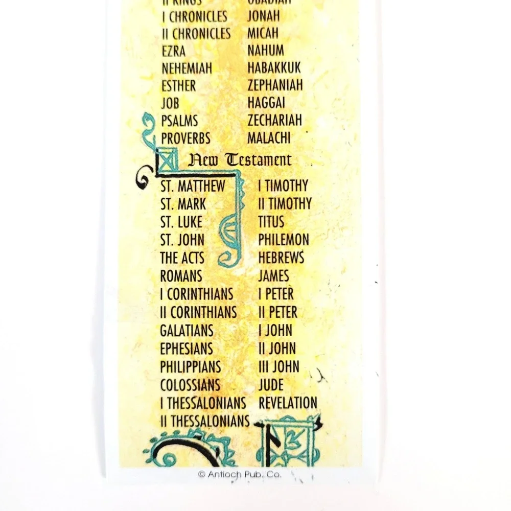 Antioch vintage bookmark